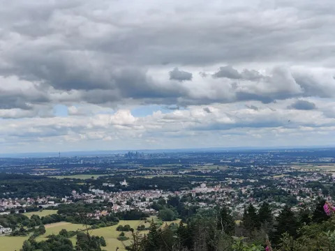 Ausblick auf Frankfurt